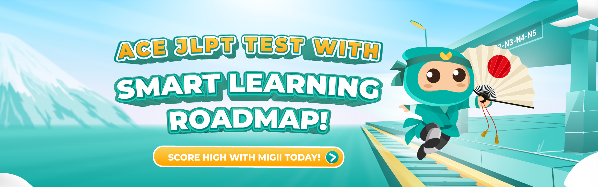 Ace JLPT test with smart learning roadmap!